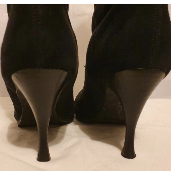 🔥 BCBGeneration PL Bettys Black Faux Suede Tall Womens Boots size 8.5 - Picture 5 of 13